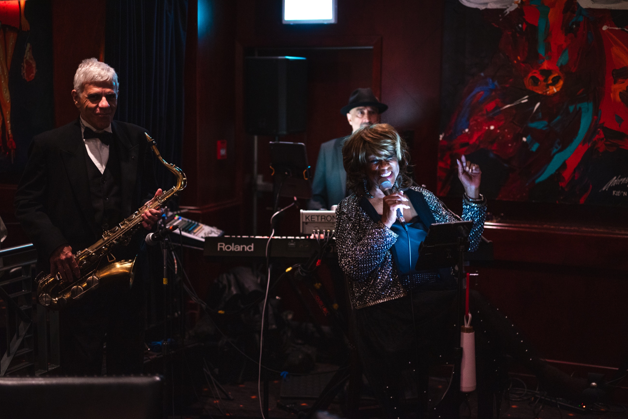 Live music in the Rib N Reef lounge